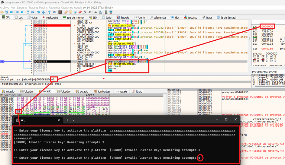 Reversing guiado de una aplicación de Windows