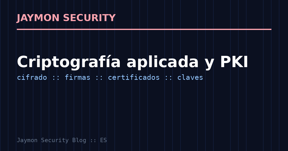 Criptografía aplicada y PKI: certificados X.509 y cadena de confianza entre CA raíz, CA intermedia y certificados finales